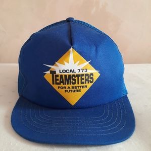 Vintage (70s) Teamsters trucker hat
